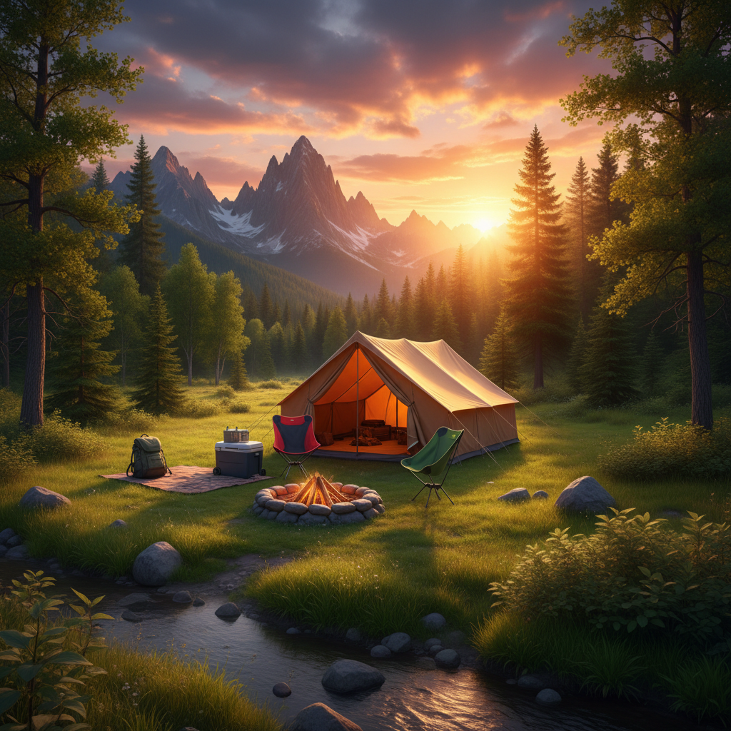 Camping gear and outdoor equipment